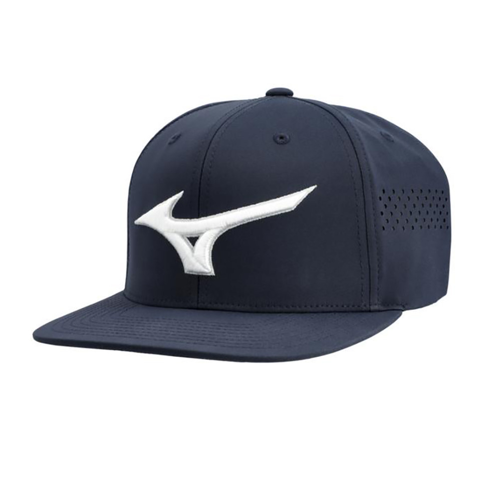 Mizuno Tour Flat Snapback Hat - Maple Hill Golf